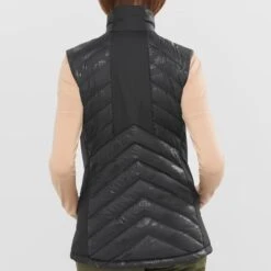 SALOMON TRANSITION DOWN VEST W BLACK/HE 22 -Salomon 9 100290 transition down vest w black he lc1604600 03