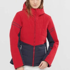 SALOMON EDGE JKT W RED CHILI/NIGHT SKY/WHITE 22 -Salomon 9 100296 edge jkt w red chili night sky white lc1561000 03