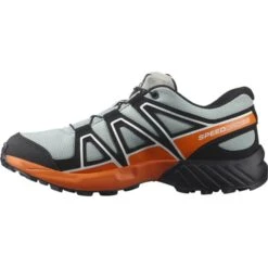 SALOMON SPEEDCROSS J WROUGHT IRON/BLACK/VIBRANT ORANGE 23 -Salomon 9 100416 speedcross j wrought iron black vibrant orange l41628100 04