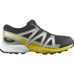 SALOMON SPEEDCROSS CSWP J BLACK/WROUGHT IRON/LEMON 22