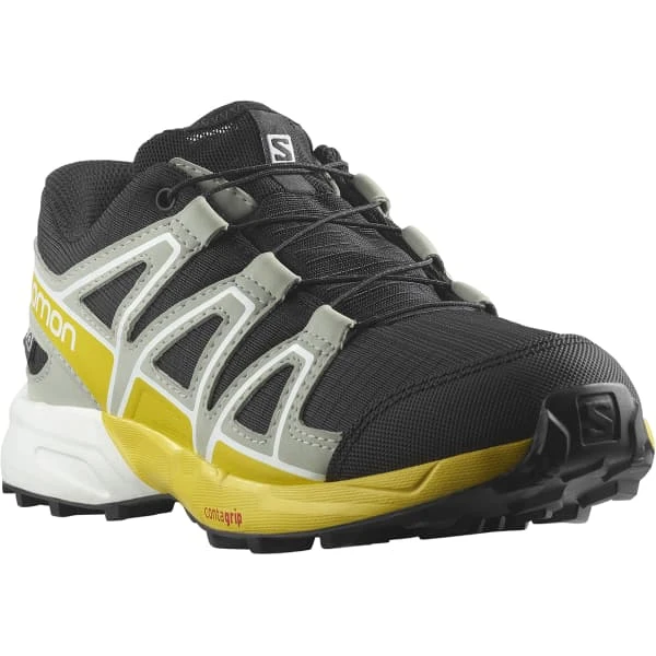 SALOMON SPEEDCROSS CSWP J BLACK/WROUGHT IRON/LEMON 22 4 SALOMON SPEEDCROSS CSWP J BLACK/WROUGHT IRON/LEMON 22 - Image 2