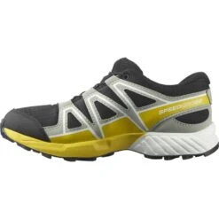 SALOMON SPEEDCROSS CSWP J BLACK/WROUGHT IRON/LEMON 22 11 SALOMON SPEEDCROSS CSWP J BLACK/WROUGHT IRON/LEMON 22 -Salomon 9 100420 speedcross cswp j black wrought iron lemon l41628500 04