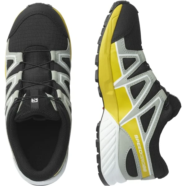 SALOMON SPEEDCROSS CSWP J BLACK/WROUGHT IRON/LEMON 22 7 SALOMON SPEEDCROSS CSWP J BLACK/WROUGHT IRON/LEMON 22 - Image 5