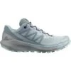 SALOMON SENSE RIDE 4 INVISIBLE W GORE-TEX SLATE/MONUMENT/ PASTEL TURQUOISE 22