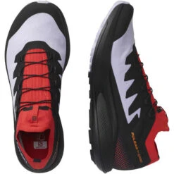 SALOMON PULSAR TRAIL/PRO PURPLE HEATHER/POPPY RED/BLACK 22 -Salomon 9 100463 pulsar trail pro purple heather po l41593500 06