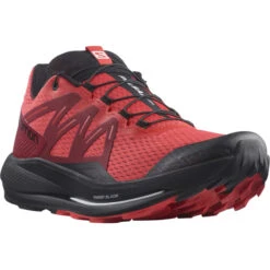 SALOMON PULSAR TRAIL POPPY RED/BIKING RED/BLACK -Salomon 9 100470 pulsar trail poppy red biking red black l41602900 04