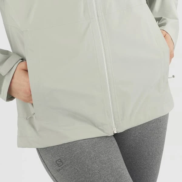 SALOMON OUTRACK WP JKT W WROUGHT IRON 22 8 SALOMON OUTRACK WP JKT W WROUGHT IRON 22 - Image 6