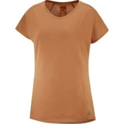 SALOMON ESSENTIAL SHAPED SS TEE W HONEY 22