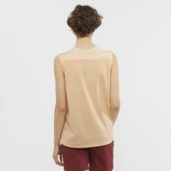 SALOMON OUTLINE SUMMER TANK W APRICOT ICE 22 -Salomon 9 100966 outline summer tank w apricot ice lc1708200 04