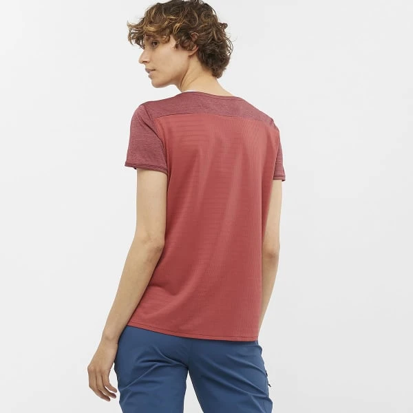 SALOMON OUTLINE SUMMER SS TEE W CABERNET 22 5 SALOMON OUTLINE SUMMER SS TEE W CABERNET 22 - Image 3
