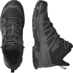 SALOMON X ULTRA 4 MID GORE-TEX BLACK/MAGNET/PEARL BLUE 23 -Salomon 9 101418 x ultra 4 mid gtx black pantone l41383400 05