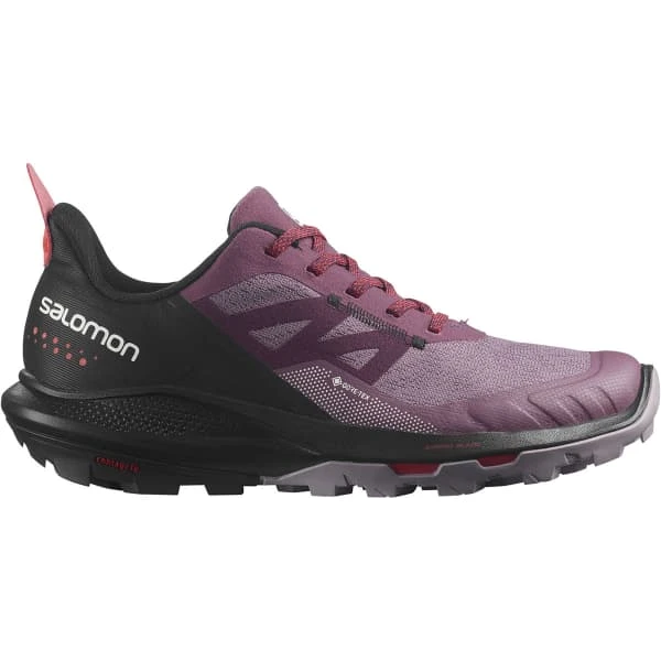 SALOMON OUTPULSE GORE-TEX W TULIPWOOD/BLACK POPPY RED 23 3 SALOMON OUTPULSE GORE-TEX W TULIPWOOD/BLACK POPPY RED 23
