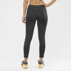 SALOMON PANTS CROSS RUN 25'' TIGHT W BLACK 22 10 SALOMON PANTS CROSS RUN 25'' TIGHT W BLACK 22 -Salomon 9 102384 pants cross run 25 tight w black lc1707200 03