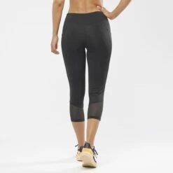 SALOMON PANTS CROSS RUN 21'' TIGHT W BLACK 22 10 SALOMON PANTS CROSS RUN 21'' TIGHT W BLACK 22 -Salomon 9 102386 pants cross run 21 tight w black lc1707500 03