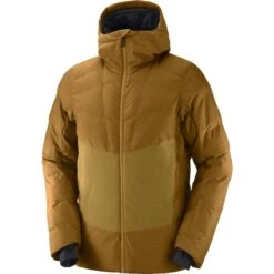 SALOMON SNOWSHELTER JKT M BRONZE BROWN/CUMIN/HEA 22