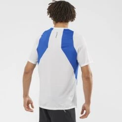 SALOMON SENSE AERO SS TEE M NAUTICAL BL 22 -Salomon 9 102472 t shirt sense aero ss tee m nautical bl lc1744600 03