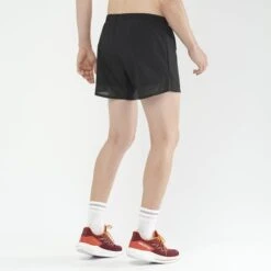 SALOMON CROSS REBEL 5'' SHORTS M BLACK 22 -Salomon 9 102487 cross rebel 5 shorts m black lc1745400 04