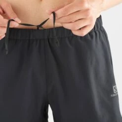 SALOMON CROSS REBEL 5'' SHORTS M BLACK 22 -Salomon 9 102487 cross rebel 5 shorts m black lc1745400 05