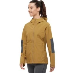 SALOMON OUTRACK WP JKT W CUMIN/EBONY 22