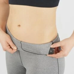 SALOMON SNTIAL WARM TIGHTS W BLACK/HEATHER 22 -Salomon 9 102566 sntial warm tights w black heather lc1565500 04