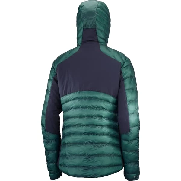 SALOMON OUTPEAK INSUL HOODIE W PACIFIC/NIGHT SKY 22 4 SALOMON OUTPEAK INSUL HOODIE W PACIFIC/NIGHT SKY 22 - Image 2