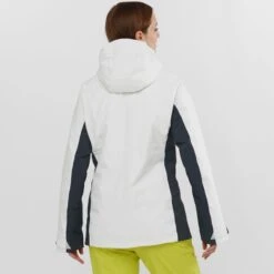 SALOMON BRILLIANT JKT W WHITE/EBONY/EVENING PRIM 22 -Salomon 9 102609 brilliant jkt w white ebony evening prim lc1630800 04