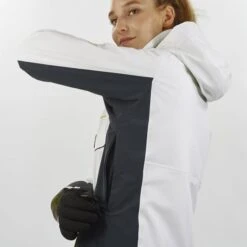 SALOMON BRILLIANT JKT W WHITE/EBONY/EVENING PRIM 22 -Salomon 9 102609 brilliant jkt w white ebony evening prim lc1630800 06