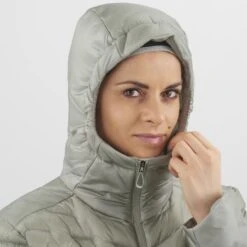 SALOMON OUTLINE DOWN HOODIE W WROUGHT IRON 22 -Salomon 9 102624 outline down hoodie w wrought iron lc1578700 03