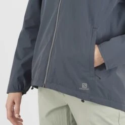 SALOMON COMET 2L WATERPROOF JKT EBONY/AO 22 -Salomon 9 102627 comet 2l waterproof jkt ebony ao lc1581800 05