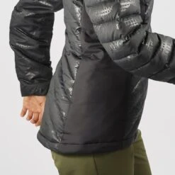 SALOMON TRANSITION DOWN HOODIE W BLACK/HE 22 -Salomon 9 102630 transition down hoodie w black he lc1603700 05