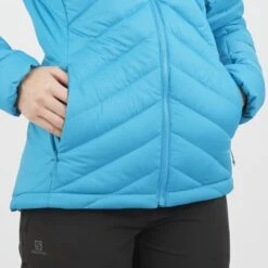 SALOMON TRANSITION DOWN HOODIE W BARRIER REEF 22 12 SALOMON TRANSITION DOWN HOODIE W BARRIER REEF 22 -Salomon 9 102631 transition down hoodie w barrier reef lc1603800 05