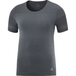 SALOMON ELEVATE MOVE ON TEE W EBONY 22
