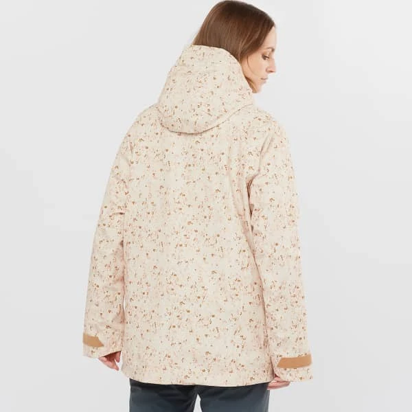 SALOMON STANCE CARGO JKT W WHISPER WHITE/AO 22 4 SALOMON STANCE CARGO JKT W WHISPER WHITE/AO 22 - Image 2