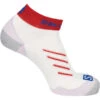 SALOMON PULSE ANKLE WHITE/POPPY RED/AMPARO 22 1 SALOMON PULSE ANKLE WHITE/POPPY RED/AMPARO 22 -Salomon 9 108962 socks pulse ankle white poppy red amparo lc1816300 01