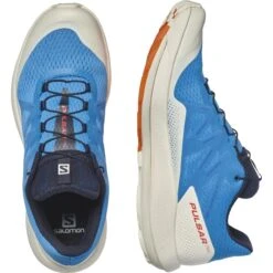SALOMON PULSAR TRAIL INDIGO BUNTING/VANILLA ICE/VIBRANT ORANGE 22 13 SALOMON PULSAR TRAIL INDIGO BUNTING/VANILLA ICE/VIBRANT ORANGE 22 -Salomon 9 109707 l41749800 06