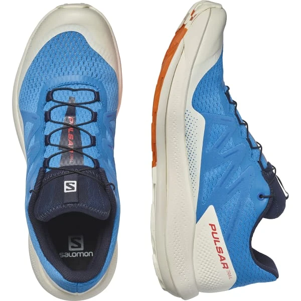SALOMON PULSAR TRAIL INDIGO BUNTING/VANILLA ICE/VIBRANT ORANGE 22 8 SALOMON PULSAR TRAIL INDIGO BUNTING/VANILLA ICE/VIBRANT ORANGE 22 - Image 6