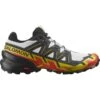 SALOMON SPEEDCROSS 6 WHITE/BLACK/EMPIRE YELLOW 23