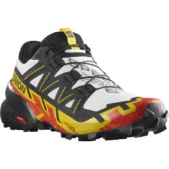 SALOMON SPEEDCROSS 6 WHITE/BLACK/EMPIRE YELLOW 23 -Salomon 9 109714 l41737800 02