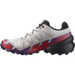 SALOMON SPEEDCROSS 6 W WHITE/SPARKLING GRAPE/FIERY RED 23 -Salomon 9 109721 l41743200 03