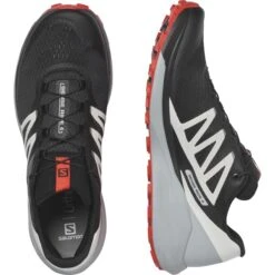 SALOMON SENSE RIDE 4 BLACK/PEARL BLUE/POPPY RED 22 -Salomon 9 109799 l41726600 06