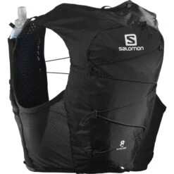 SALOMON ACTIVE SKIN 8 SET BLACK/BLACK 23