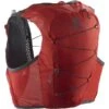 SALOMON ACTIVE SKIN 8 SET FIERY RED/EBONY 23 -Salomon 9 109862 lc1909600 01