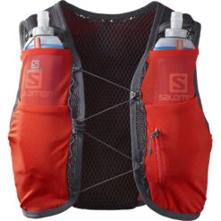SALOMON ACTIVE SKIN 8 SET FIERY RED/EBONY 23 -Salomon 9 109862 lc1909600 03
