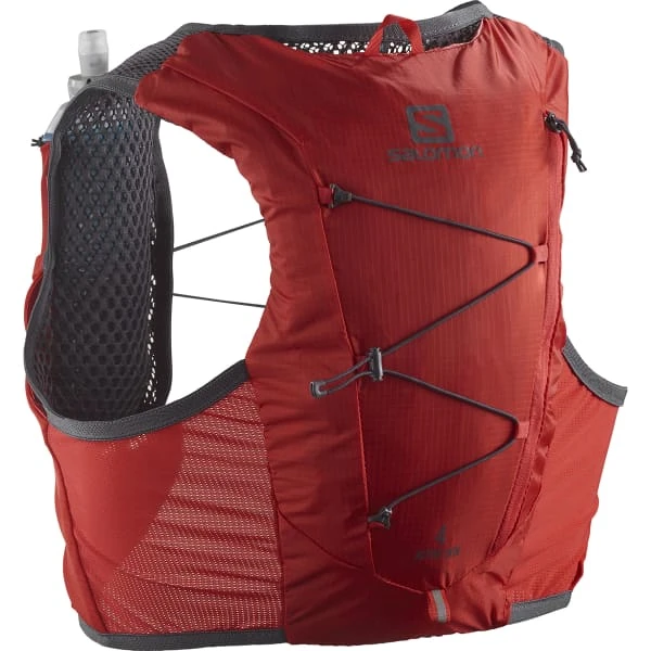 SALOMON ACTIVE SKIN 4 SET FIERY RED/EBONY 23 3 SALOMON ACTIVE SKIN 4 SET FIERY RED/EBONY 23