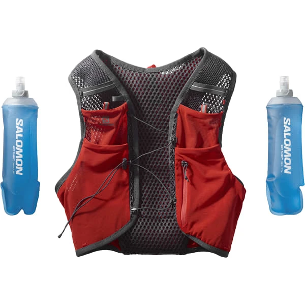 SALOMON ACTIVE SKIN 4 SET FIERY RED/EBONY 23 4 SALOMON ACTIVE SKIN 4 SET FIERY RED/EBONY 23 - Image 2