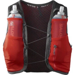 SALOMON ACTIVE SKIN 4 SET FIERY RED/EBONY 23 10 SALOMON ACTIVE SKIN 4 SET FIERY RED/EBONY 23 -Salomon 9 109865 lc1909200 03