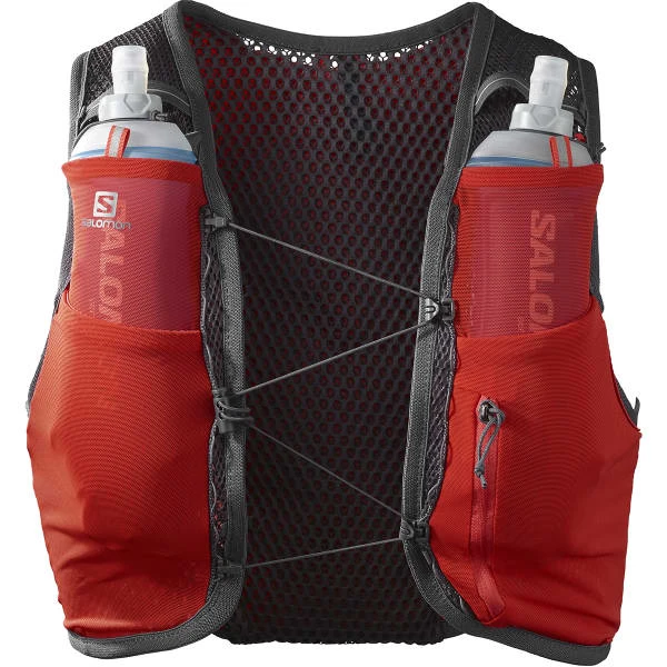 SALOMON ACTIVE SKIN 4 SET FIERY RED/EBONY 23 5 SALOMON ACTIVE SKIN 4 SET FIERY RED/EBONY 23 - Image 3