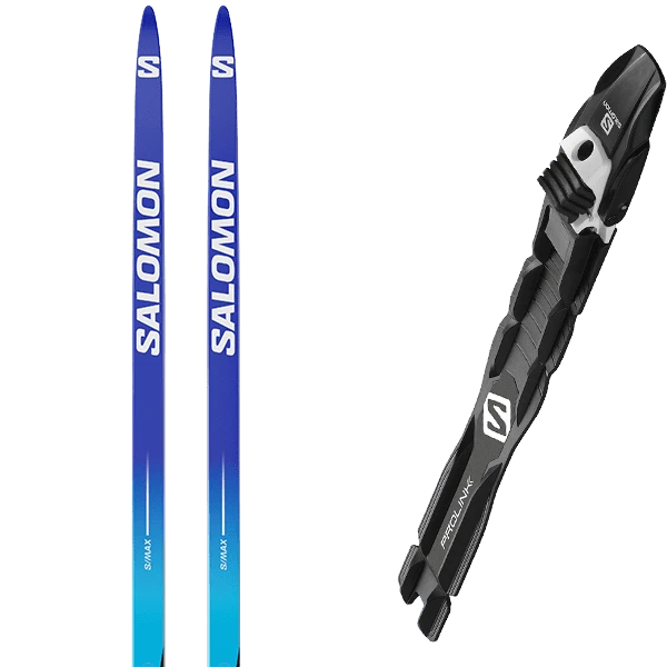 SALOMON S/MAX SKATE X-STIFF + SALOMON PROLINK PRO SKATE 3 SALOMON S/MAX SKATE X-STIFF + SALOMON PROLINK PRO SKATE