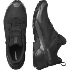 SALOMON CROSS HIKE GORE-TEX 2 BLACK/BLACK/MAGENTA 23 12 SALOMON CROSS HIKE GORE-TEX 2 BLACK/BLACK/MAGENTA 23 -Salomon 9 111663 cross hike gtx 2 black black magenta l41730100 05