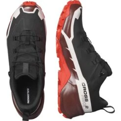 SALOMON CROSS HIKE GORE-TEX 2 BLACK/BITTER CHOC 23 -Salomon 9 111665 cross hike gtx 2 black bitter choc l41730200 05